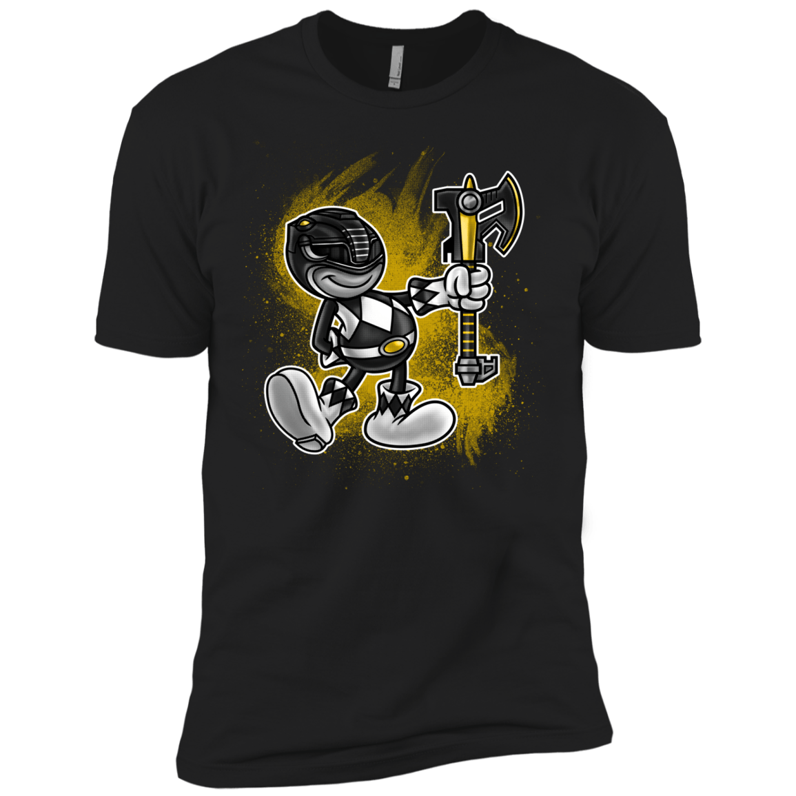 T-Shirts Black / X-Small Black Ranger Artwork Men's Premium T-Shirt