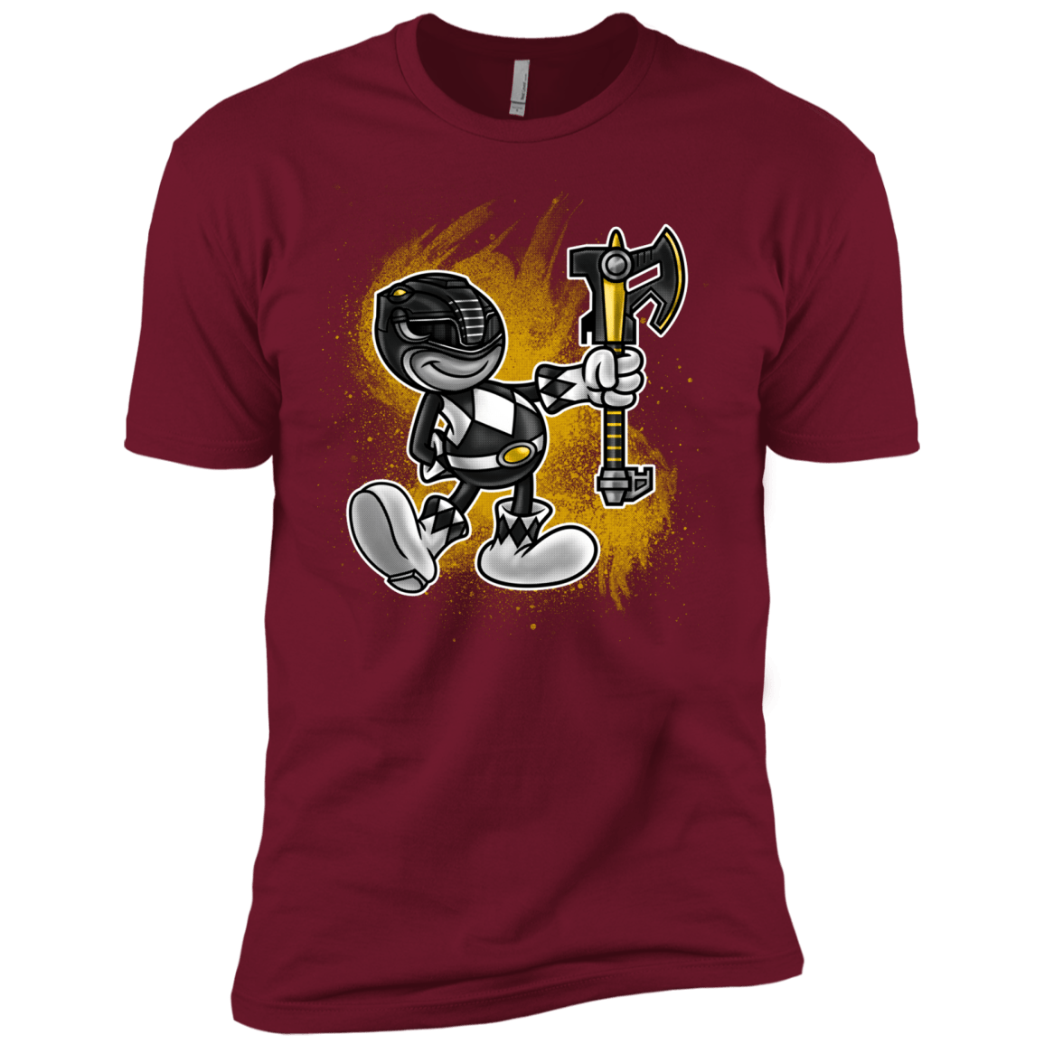 T-Shirts Cardinal / X-Small Black Ranger Artwork Men's Premium T-Shirt