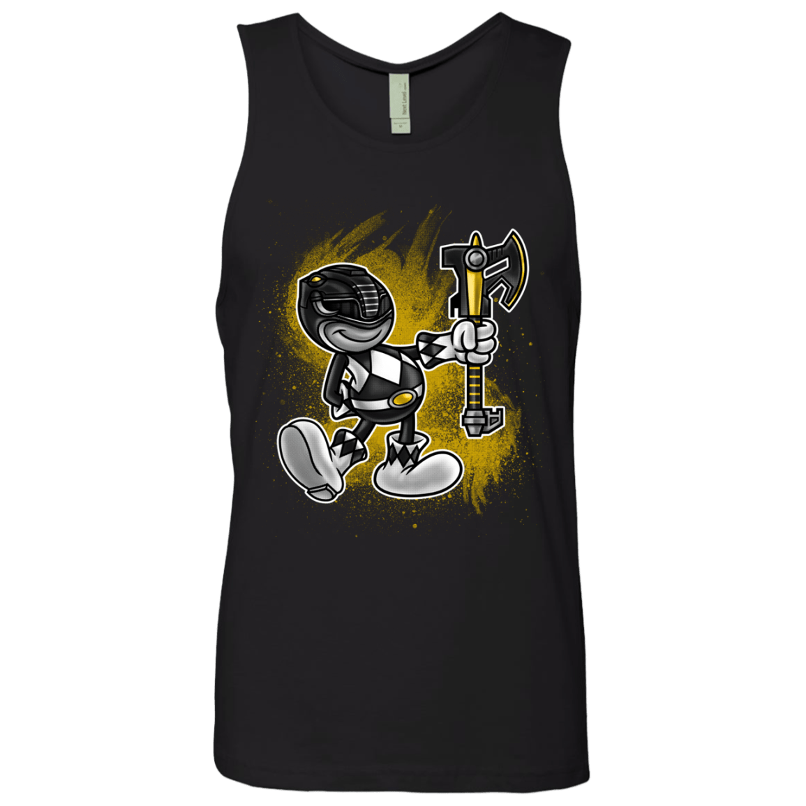 T-Shirts Black / Small Black Ranger Artwork Men's Premium Tank Top