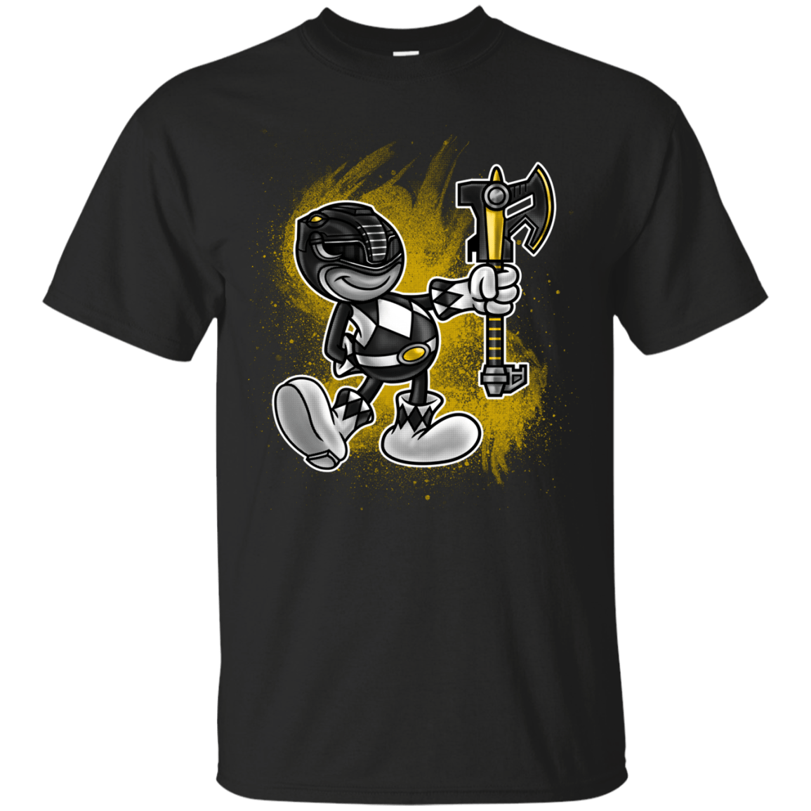 T-Shirts Black / Small Black Ranger Artwork T-Shirt