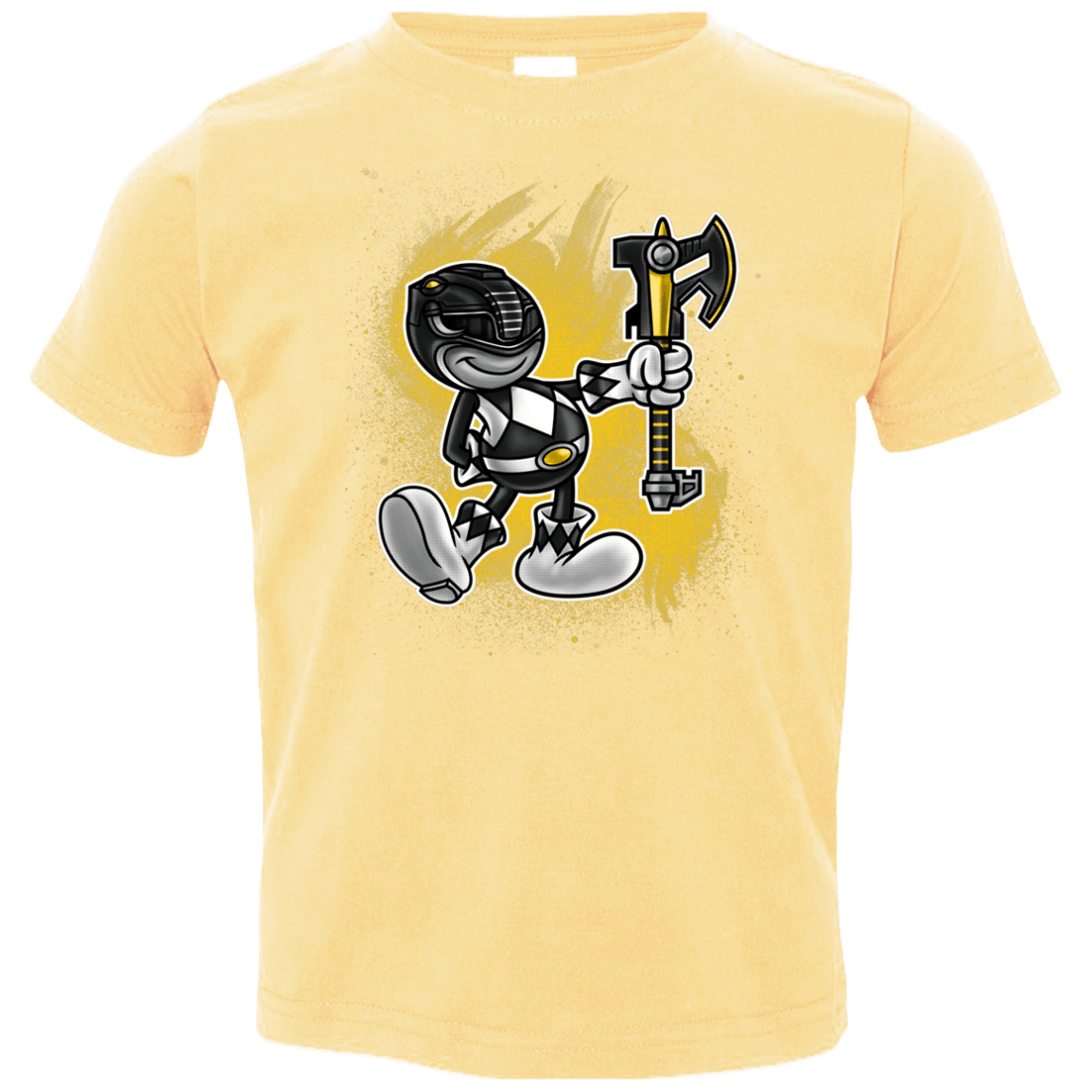 T-Shirts Butter / 2T Black Ranger Artwork Toddler Premium T-Shirt