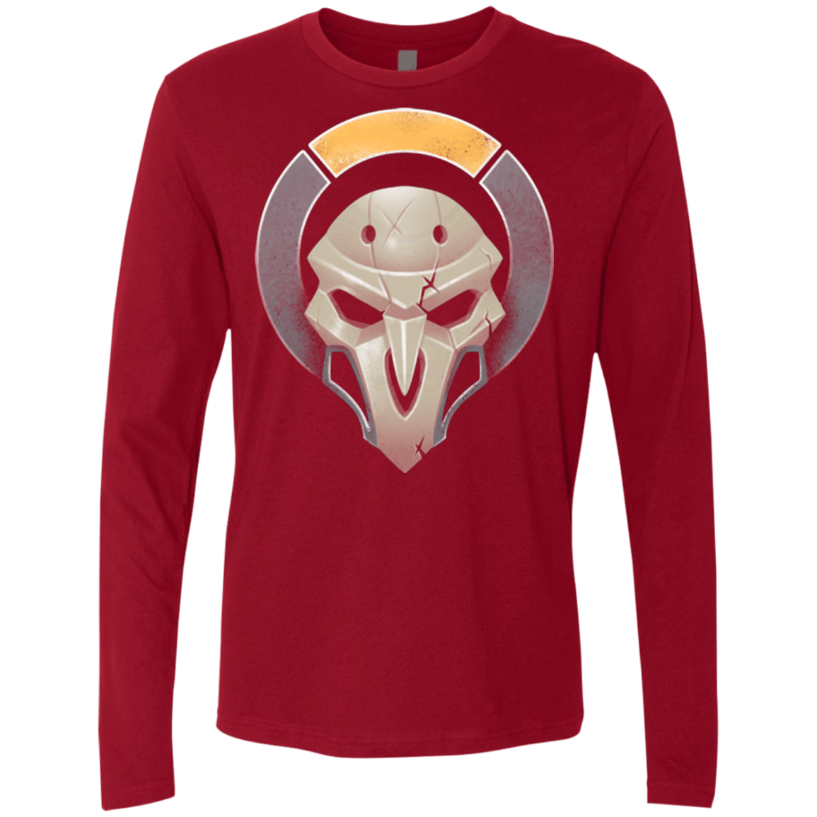 T-Shirts Cardinal / Small Black Robed Terrorist Men's Premium Long Sleeve