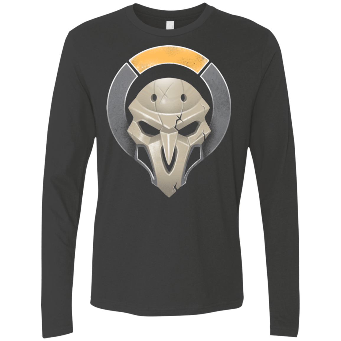 T-Shirts Heavy Metal / Small Black Robed Terrorist Men's Premium Long Sleeve