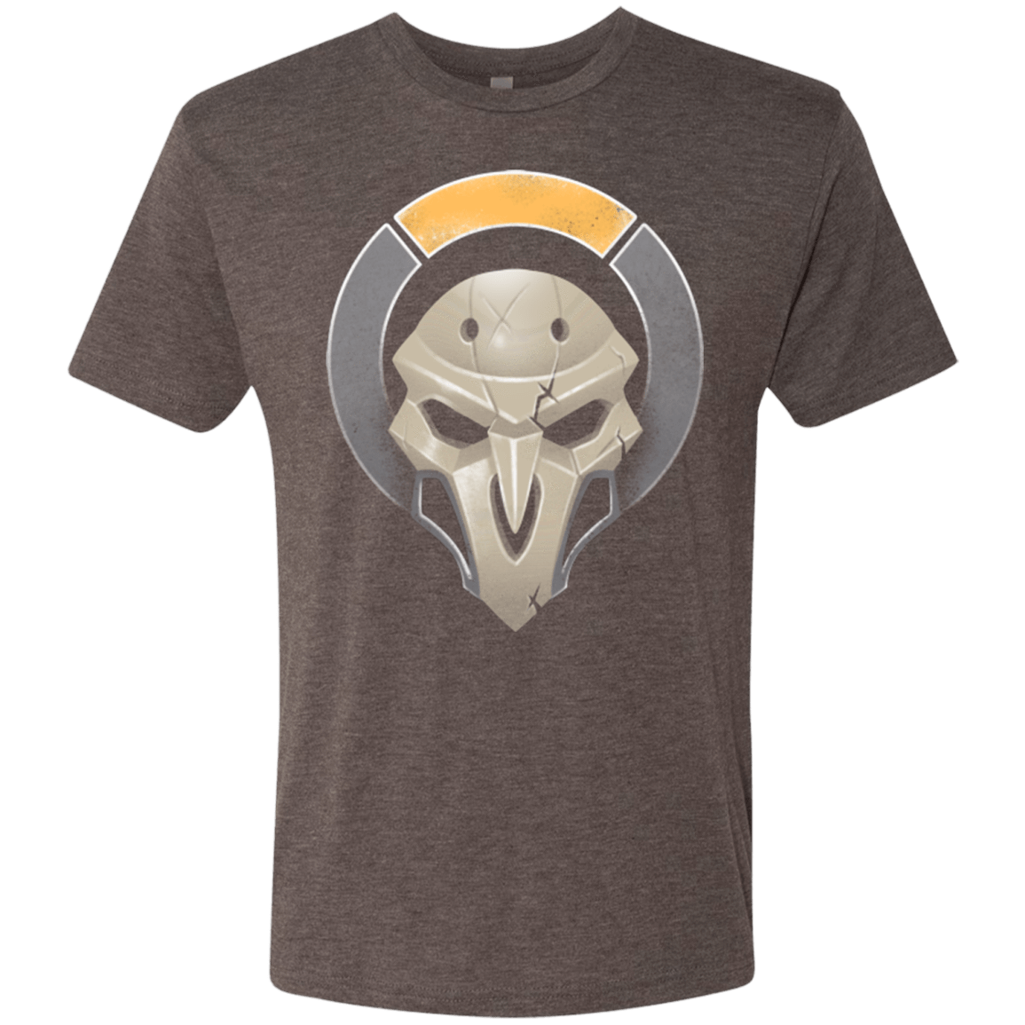 T-Shirts Macchiato / Small Black Robed Terrorist Men's Triblend T-Shirt