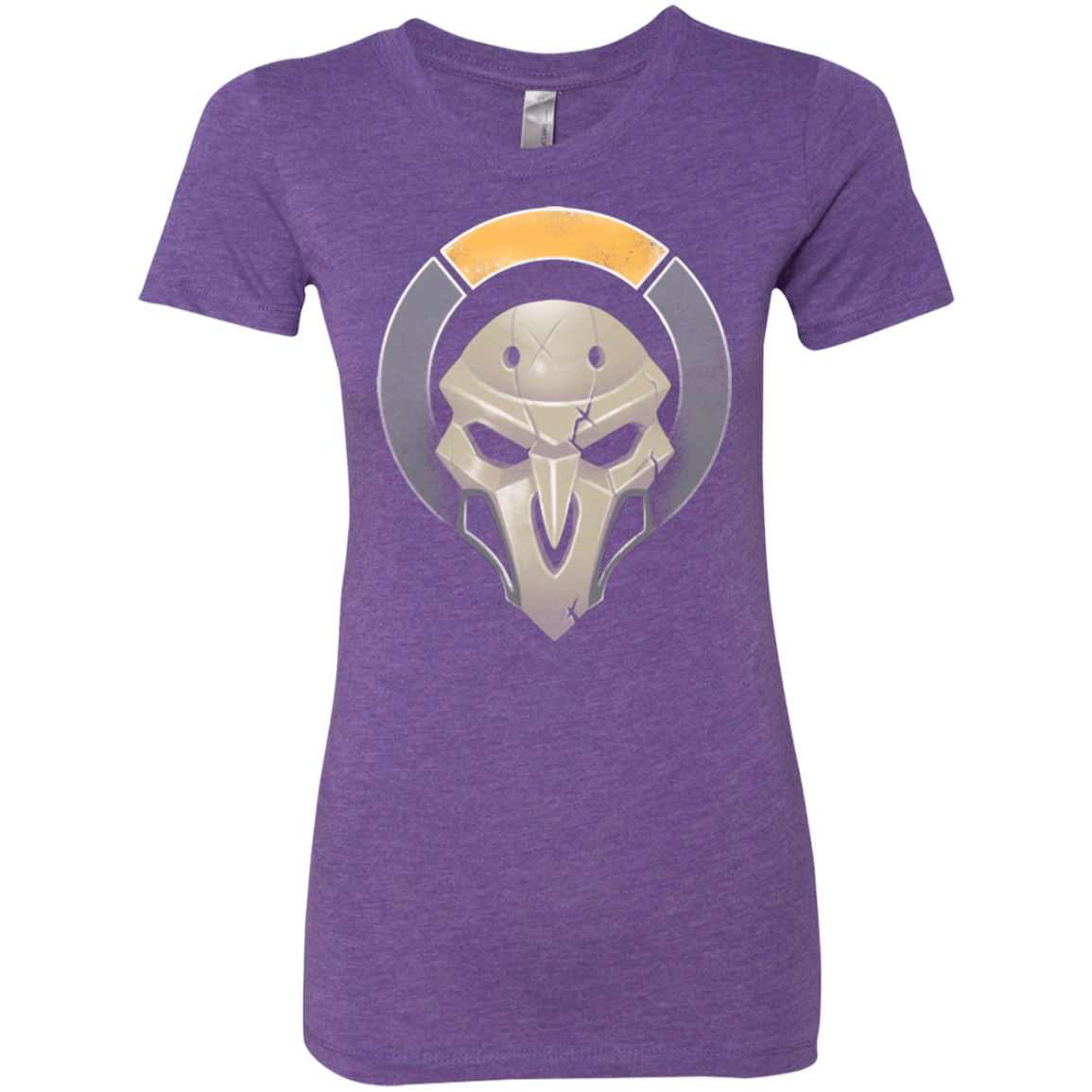 T-Shirts Purple Rush / Small Black Robed Terrorist Women's Triblend T-Shirt