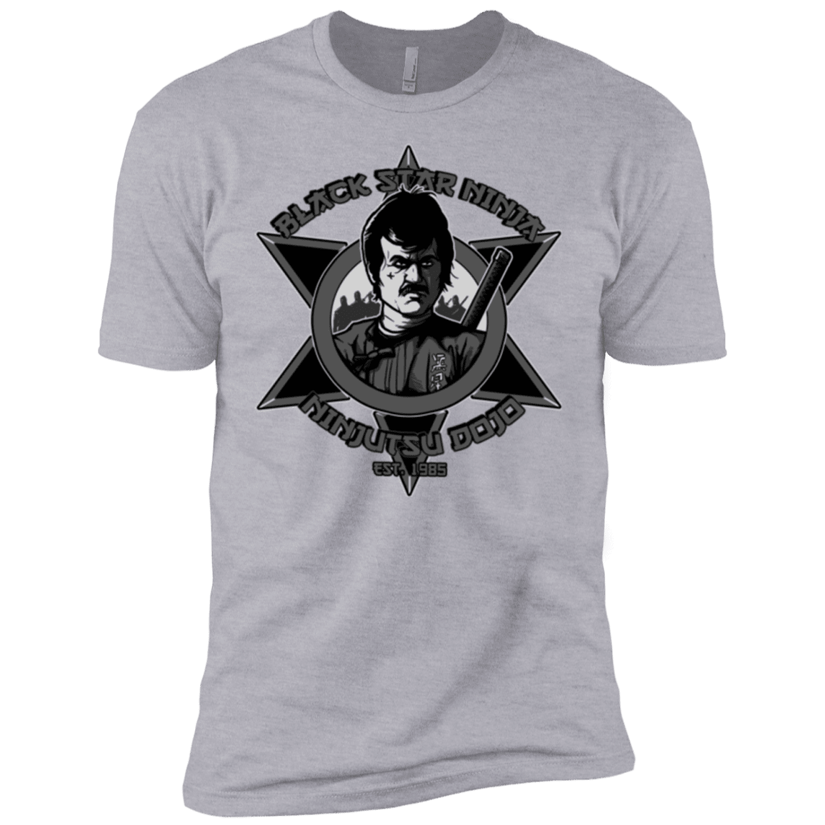 T-Shirts Heather Grey / YXS Black Star Dojo Boys Premium T-Shirt