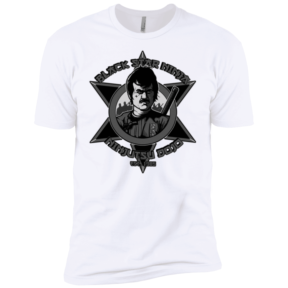 T-Shirts White / YXS Black Star Dojo Boys Premium T-Shirt