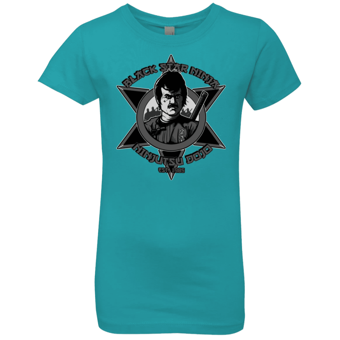 T-Shirts Tahiti Blue / YXS Black Star Dojo Girls Premium T-Shirt