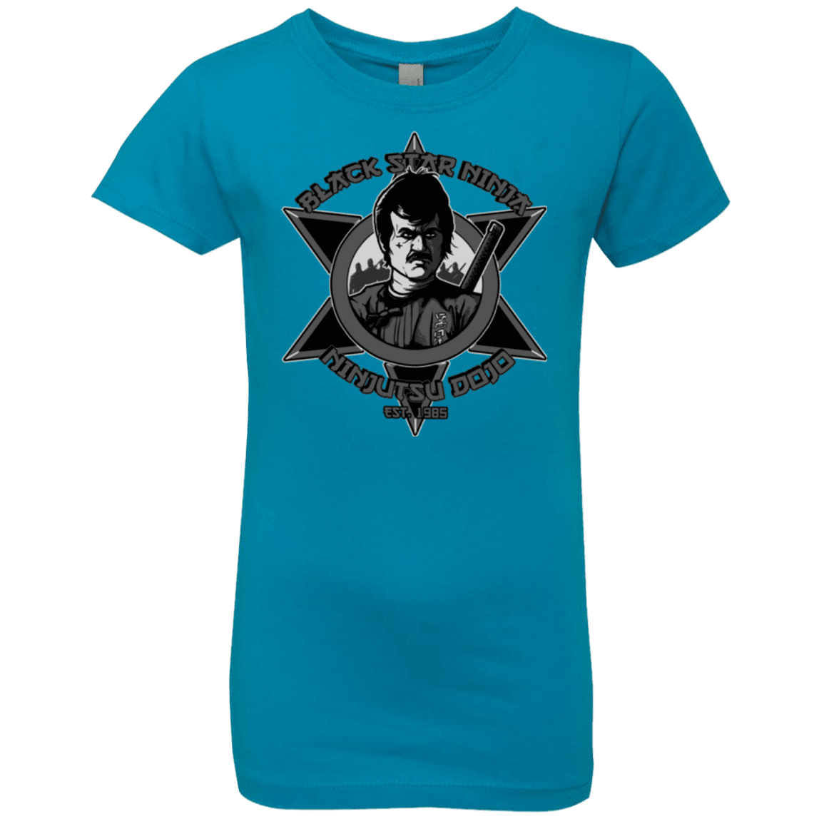 T-Shirts Turquoise / YXS Black Star Dojo Girls Premium T-Shirt