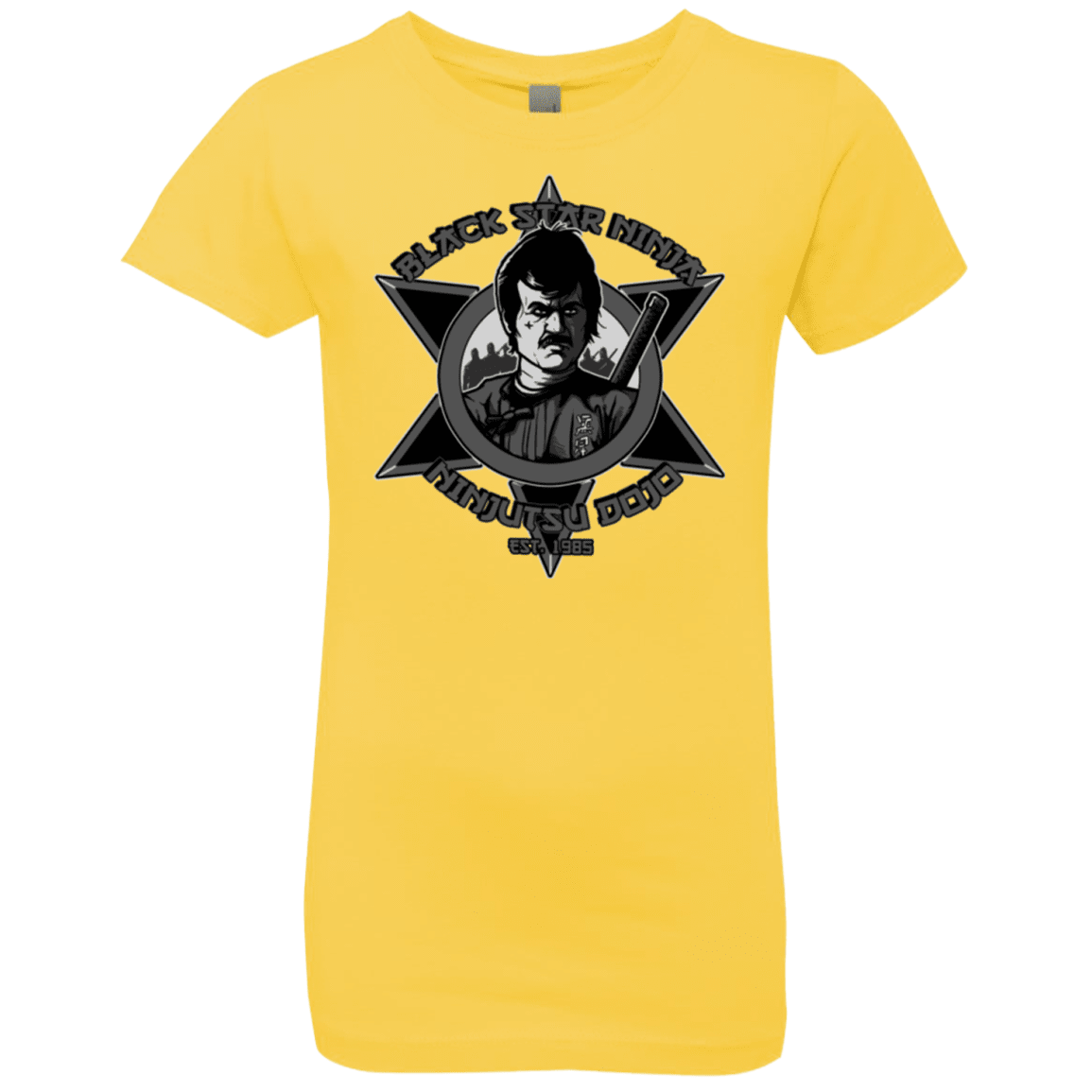 T-Shirts Vibrant Yellow / YXS Black Star Dojo Girls Premium T-Shirt