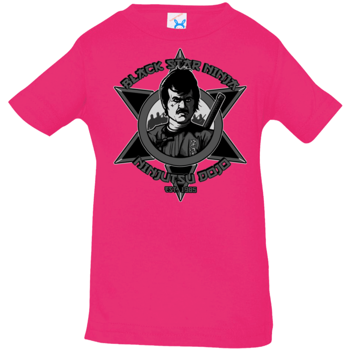 T-Shirts Hot Pink / 6 Months Black Star Dojo Infant Premium T-Shirt