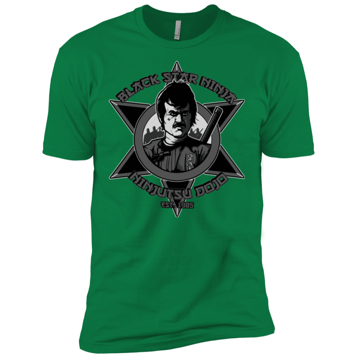 T-Shirts Kelly Green / X-Small Black Star Dojo Men's Premium T-Shirt