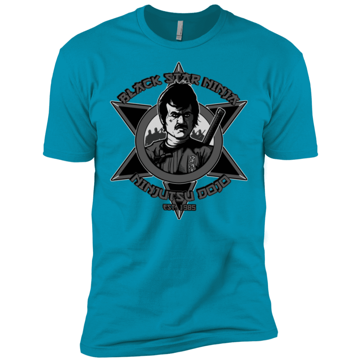 T-Shirts Turquoise / X-Small Black Star Dojo Men's Premium T-Shirt