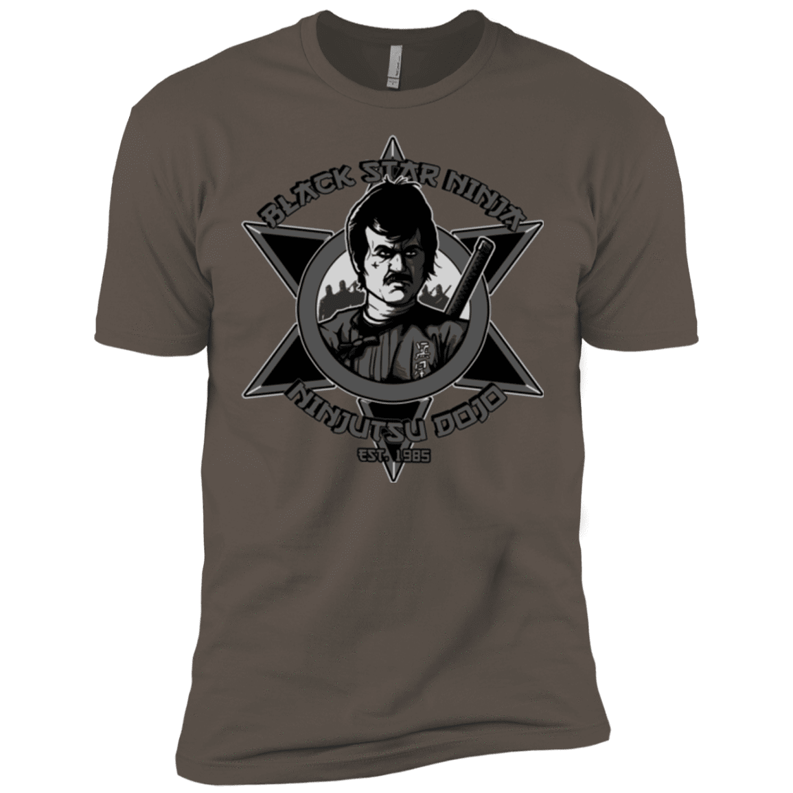 T-Shirts Warm Grey / X-Small Black Star Dojo Men's Premium T-Shirt