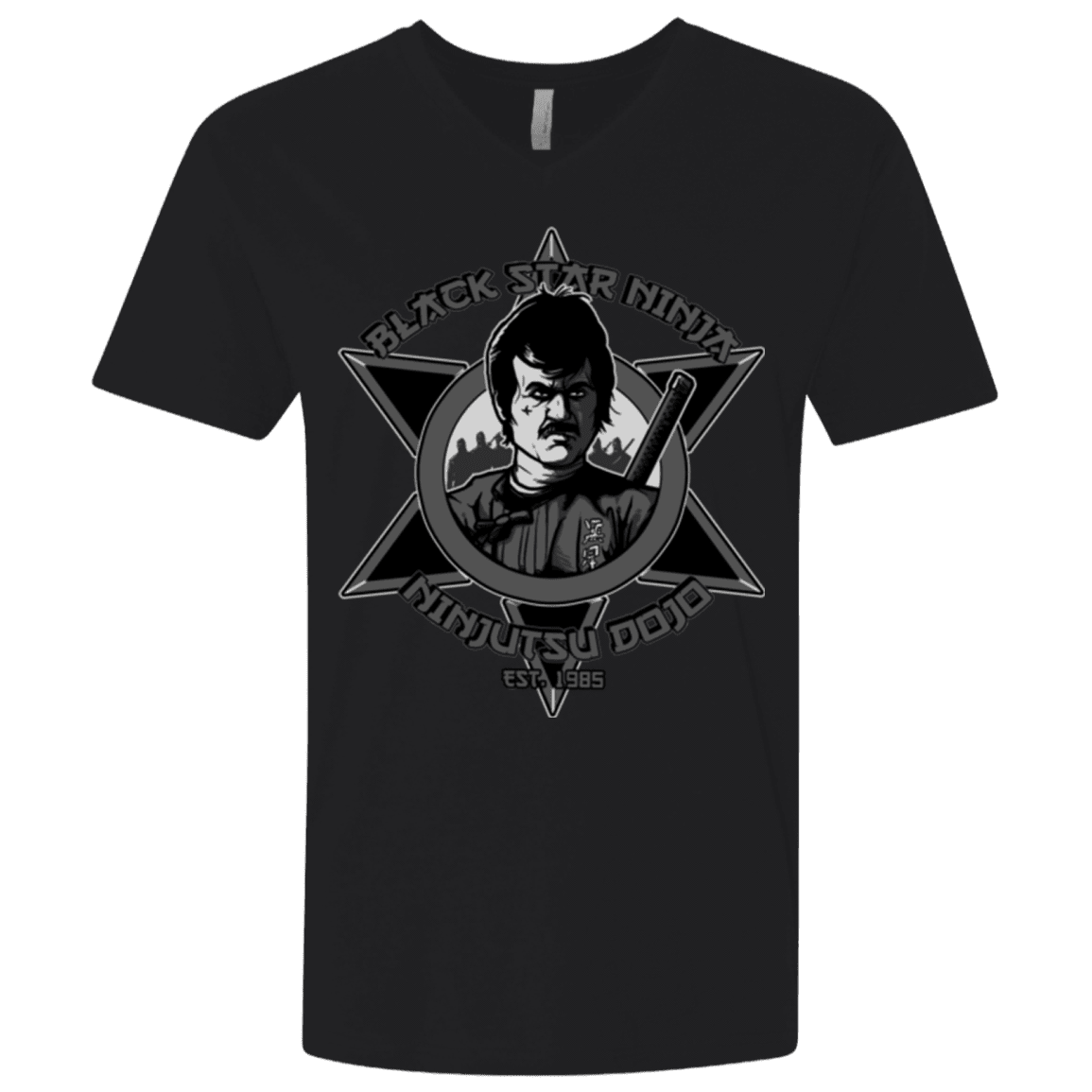 T-Shirts Black / X-Small Black Star Dojo Men's Premium V-Neck