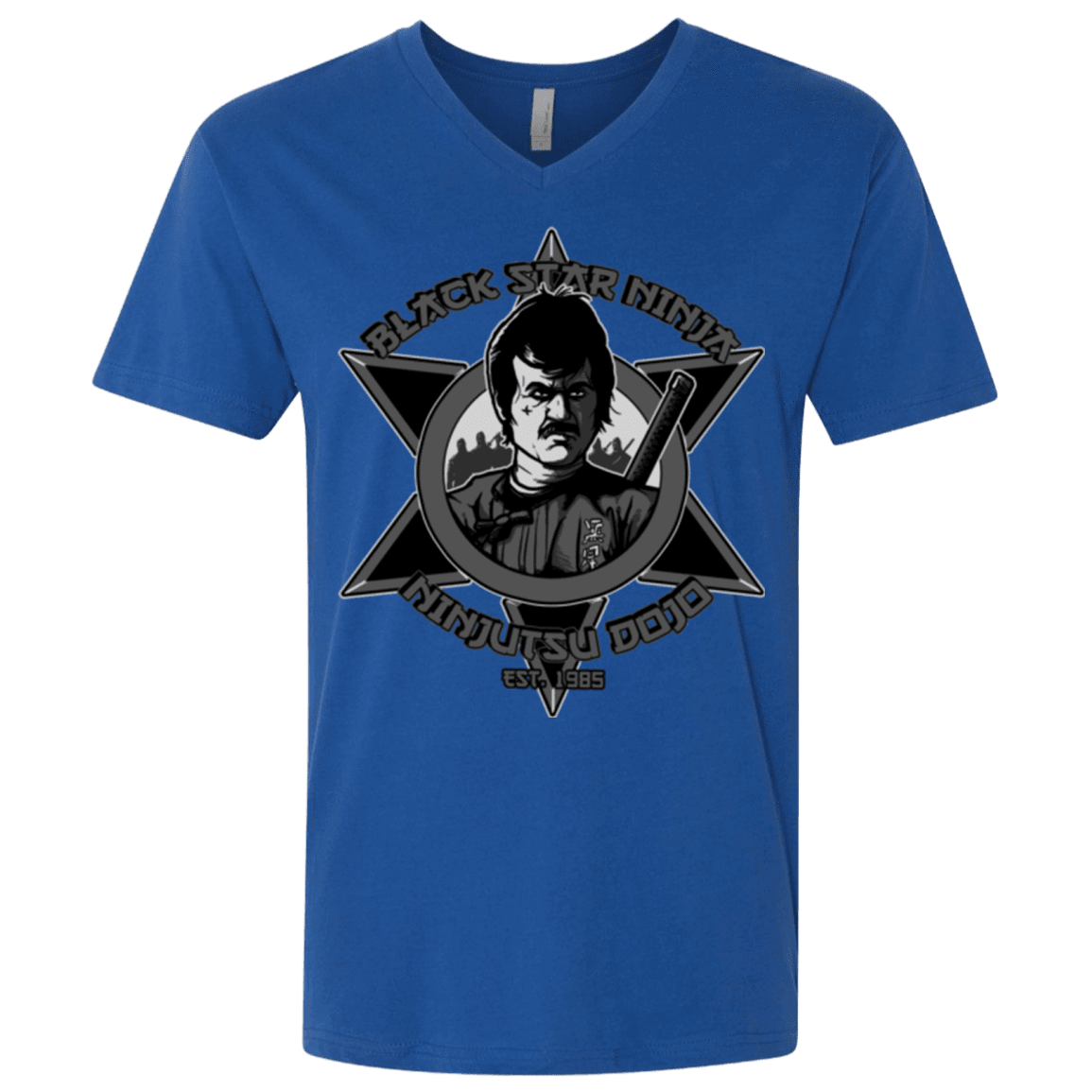 T-Shirts Royal / X-Small Black Star Dojo Men's Premium V-Neck