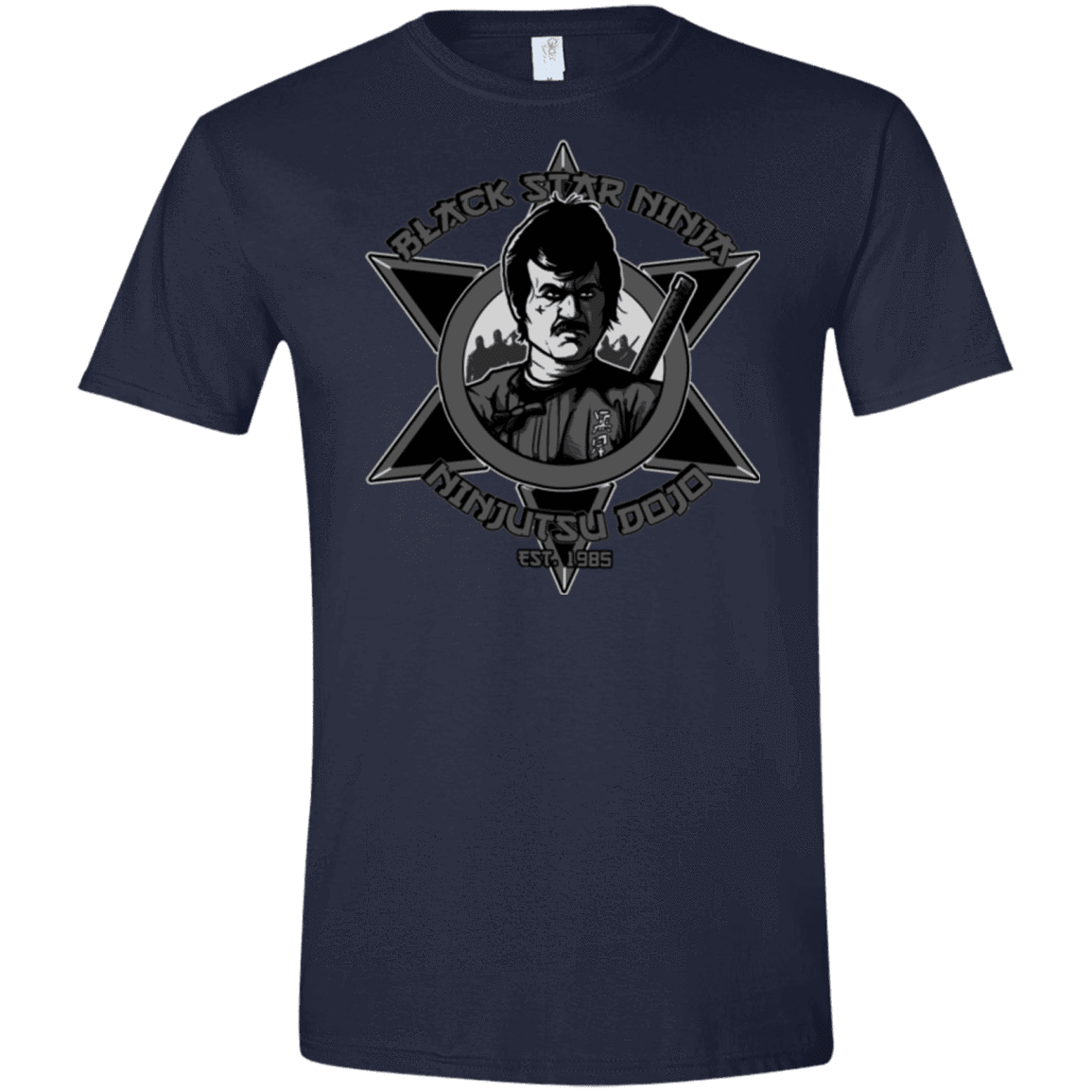 T-Shirts Navy / X-Small Black Star Dojo Men's Semi-Fitted Softstyle