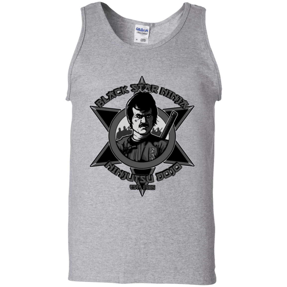 T-Shirts Sport Grey / S Black Star Dojo Men's Tank Top