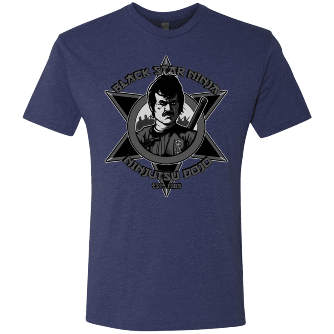 T-Shirts Vintage Navy / S Black Star Dojo Men's Triblend T-Shirt