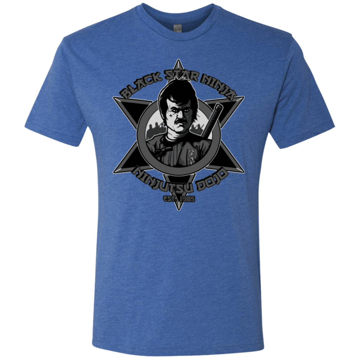 T-Shirts Vintage Royal / S Black Star Dojo Men's Triblend T-Shirt