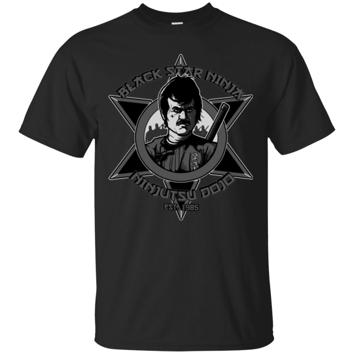 T-Shirts Black / S Black Star Dojo T-Shirt