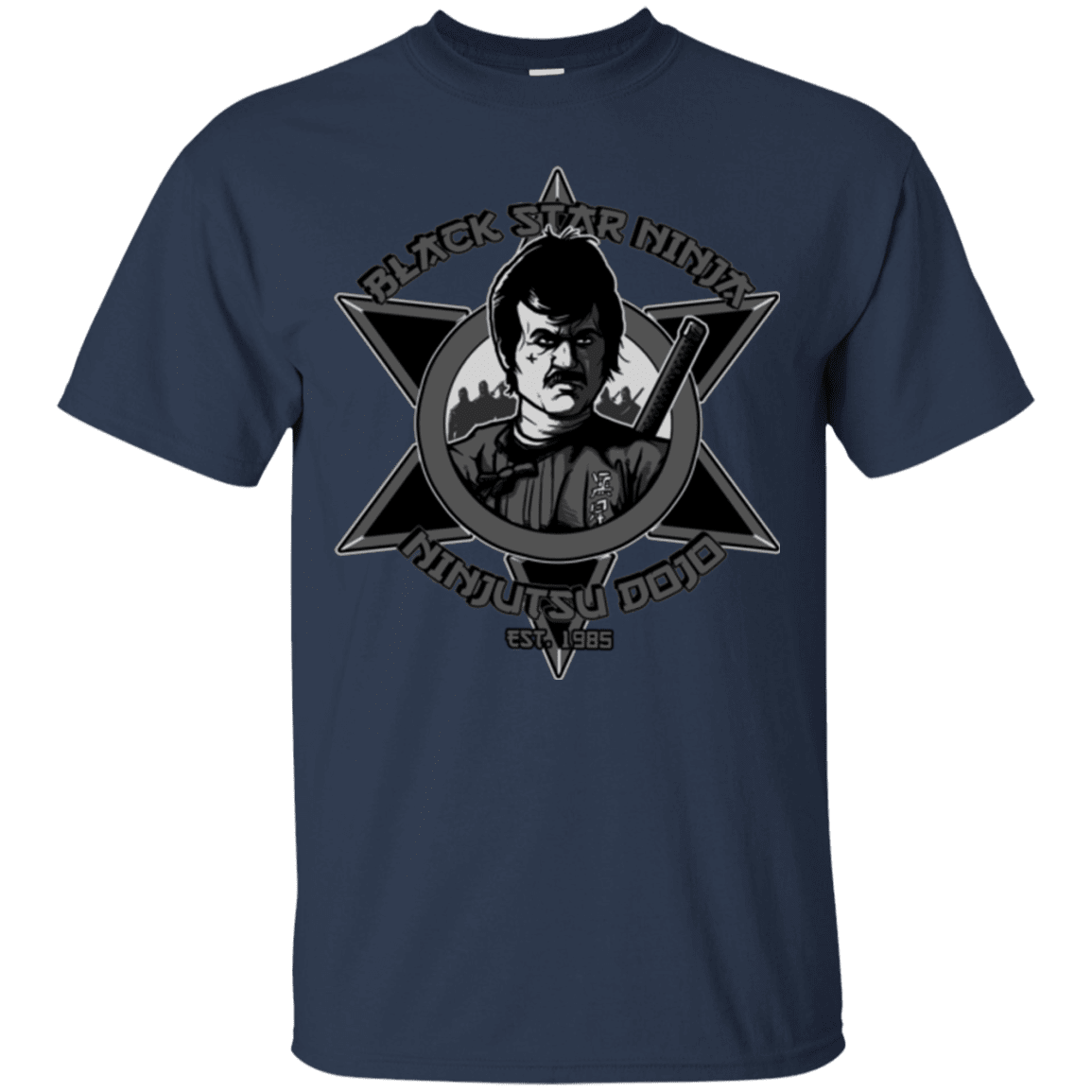 T-Shirts Navy / S Black Star Dojo T-Shirt