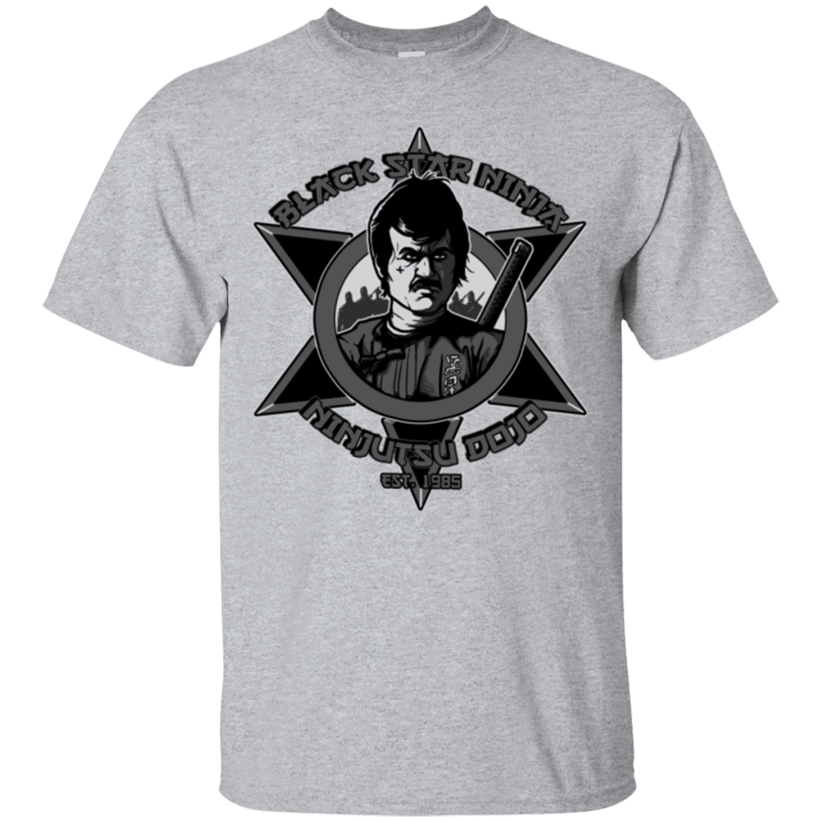 T-Shirts Sport Grey / S Black Star Dojo T-Shirt