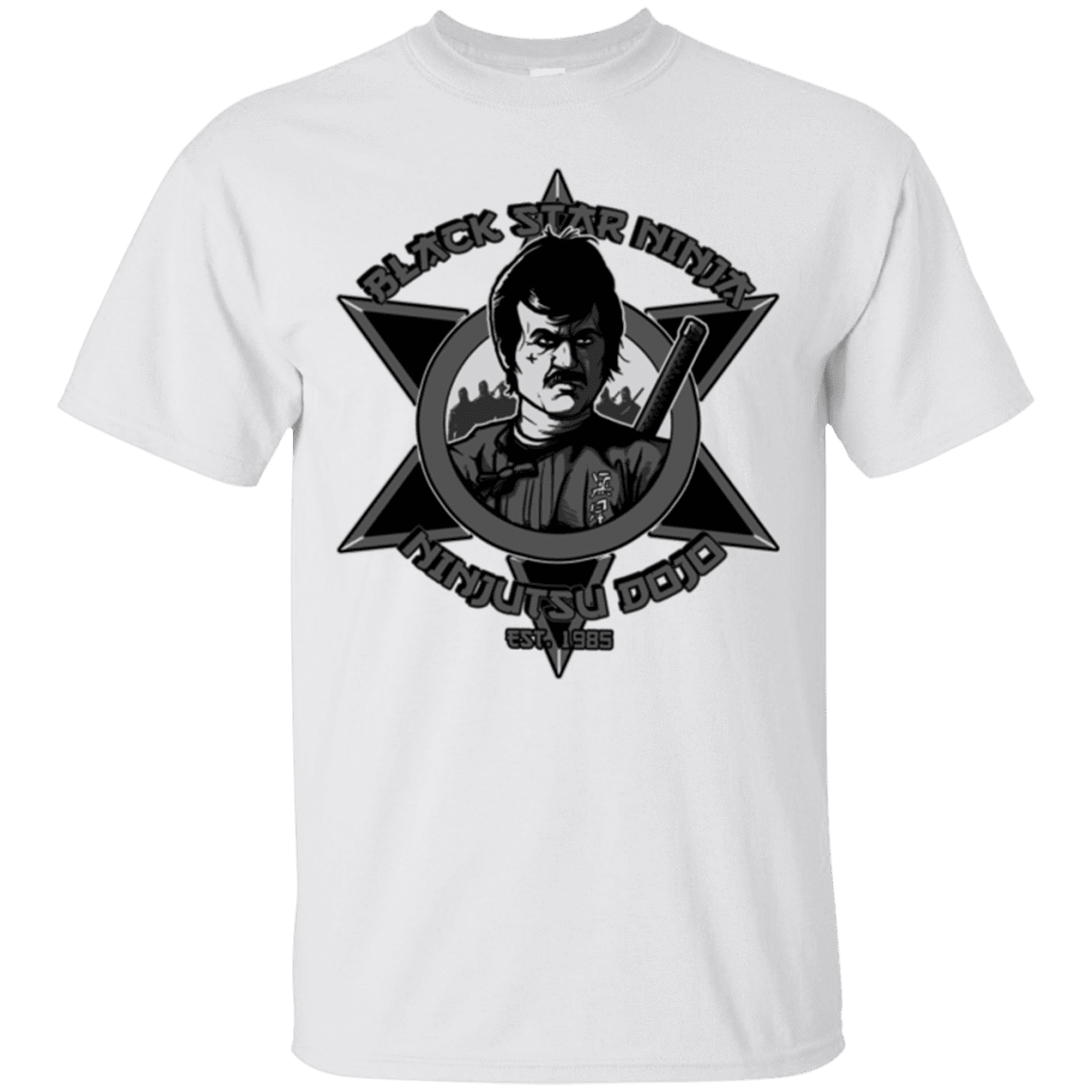 T-Shirts White / S Black Star Dojo T-Shirt