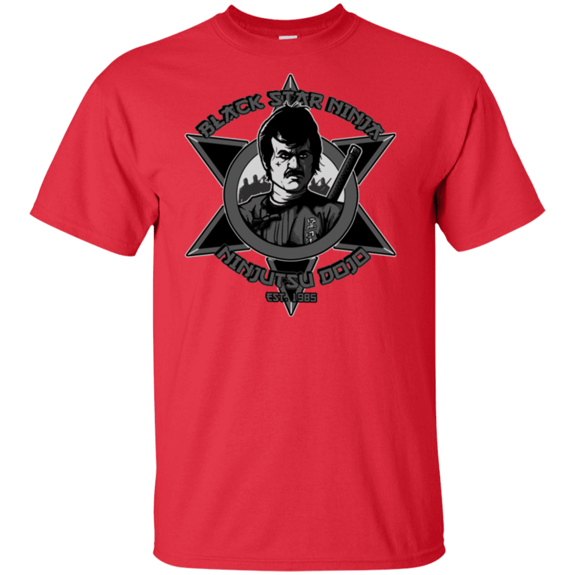 T-Shirts Red / XLT Black Star Dojo Tall T-Shirt