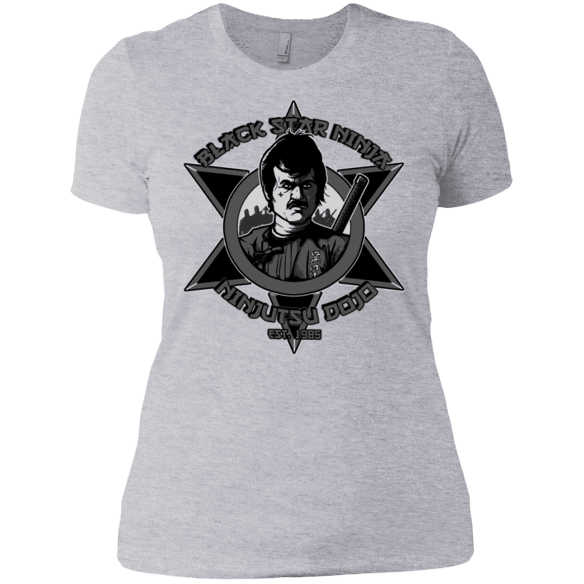 T-Shirts Heather Grey / X-Small Black Star Dojo Women's Premium T-Shirt