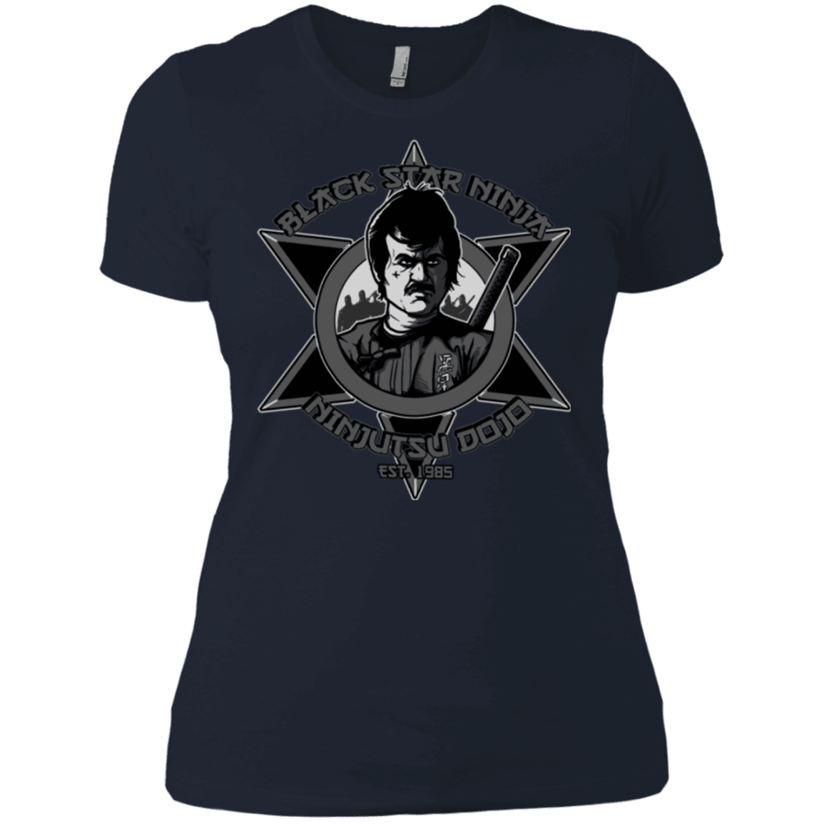 T-Shirts Midnight Navy / X-Small Black Star Dojo Women's Premium T-Shirt