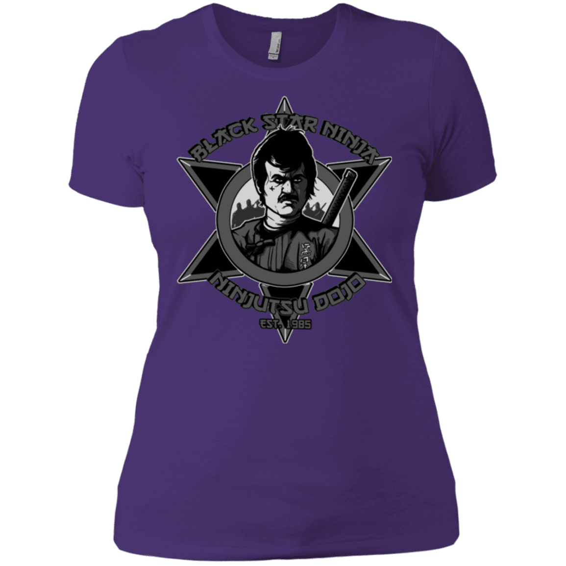 T-Shirts Purple Rush/ / X-Small Black Star Dojo Women's Premium T-Shirt