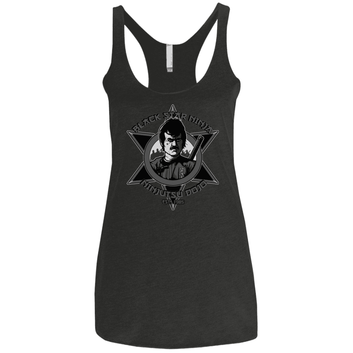 T-Shirts Vintage Black / X-Small Black Star Dojo Women's Triblend Racerback Tank