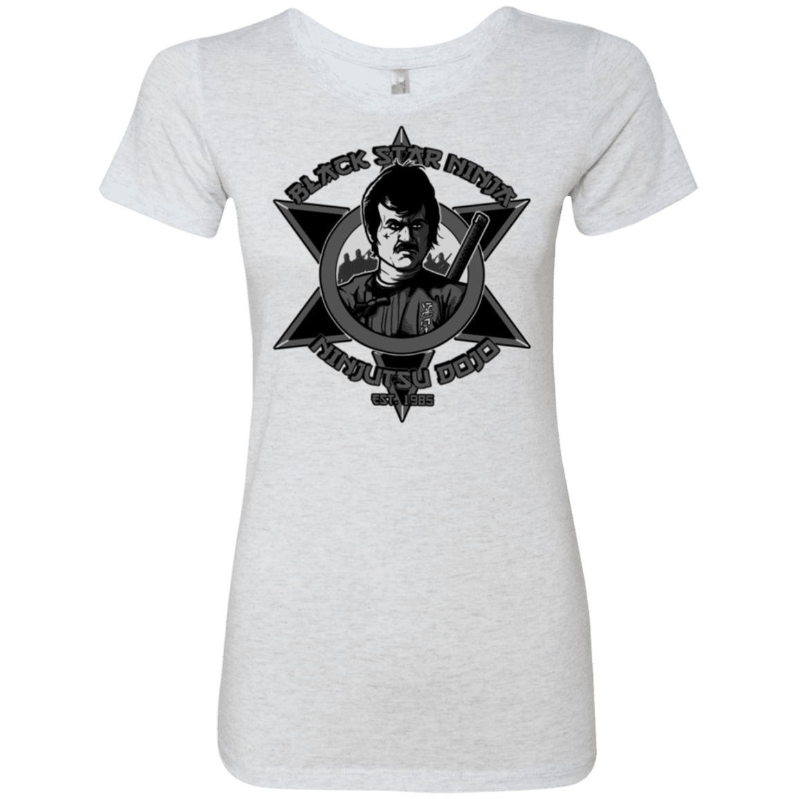 T-Shirts Heather White / S Black Star Dojo Women's Triblend T-Shirt
