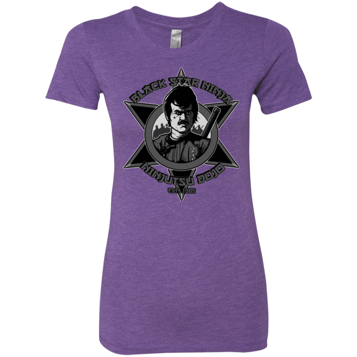 T-Shirts Purple Rush / S Black Star Dojo Women's Triblend T-Shirt