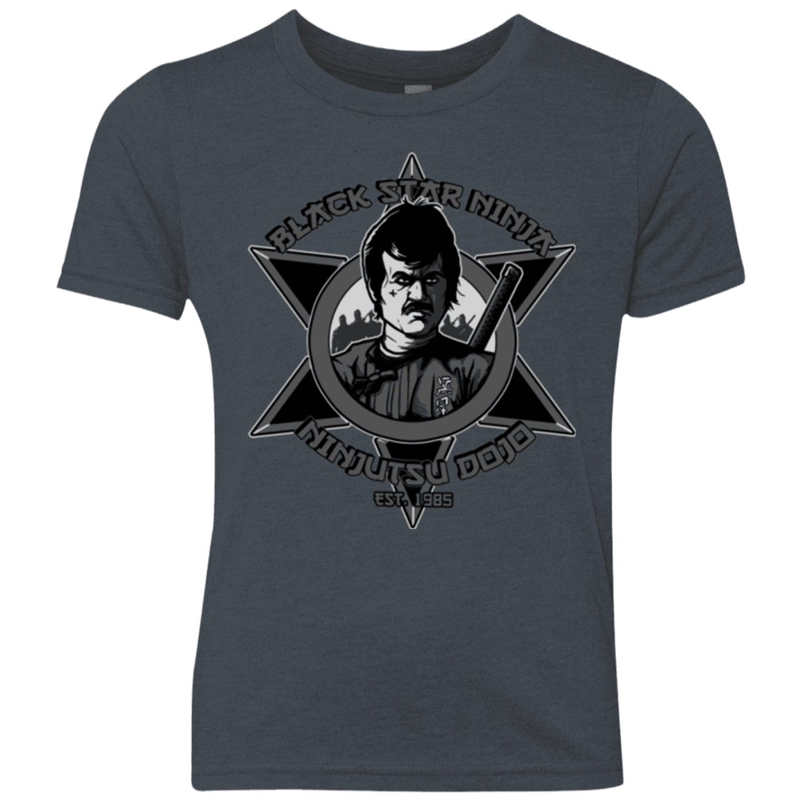 T-Shirts Vintage Navy / YXS Black Star Dojo Youth Triblend T-Shirt