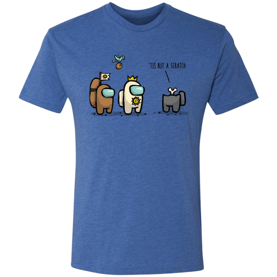 T-Shirts Vintage Royal / S Black Sus Men's Triblend T-Shirt