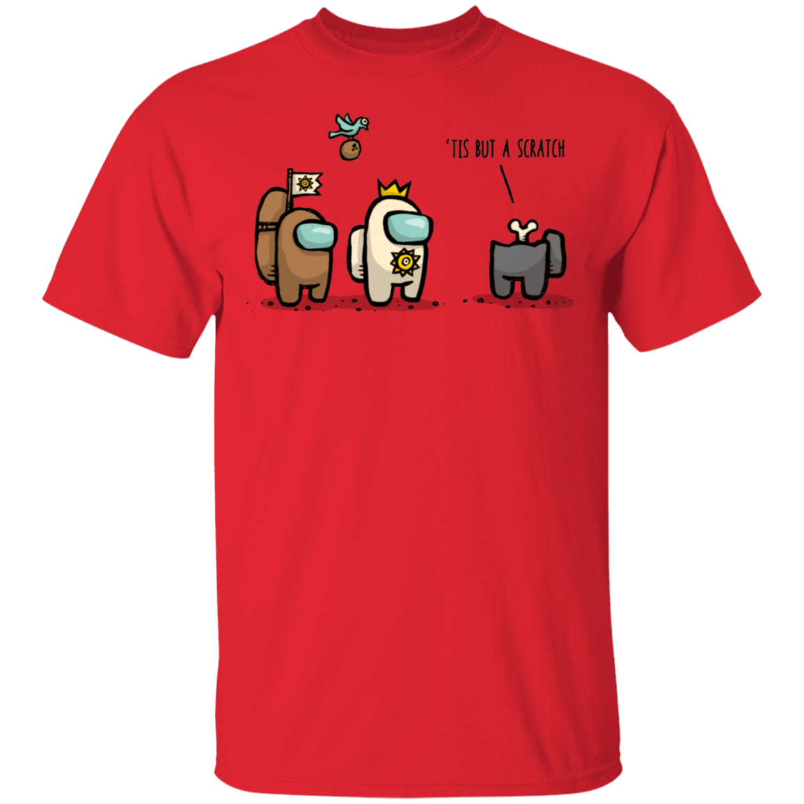 T-Shirts Red / S Black Sus T-Shirt