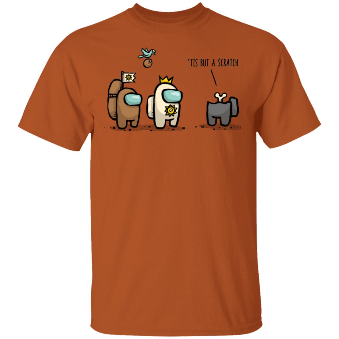 T-Shirts Texas Orange / S Black Sus T-Shirt