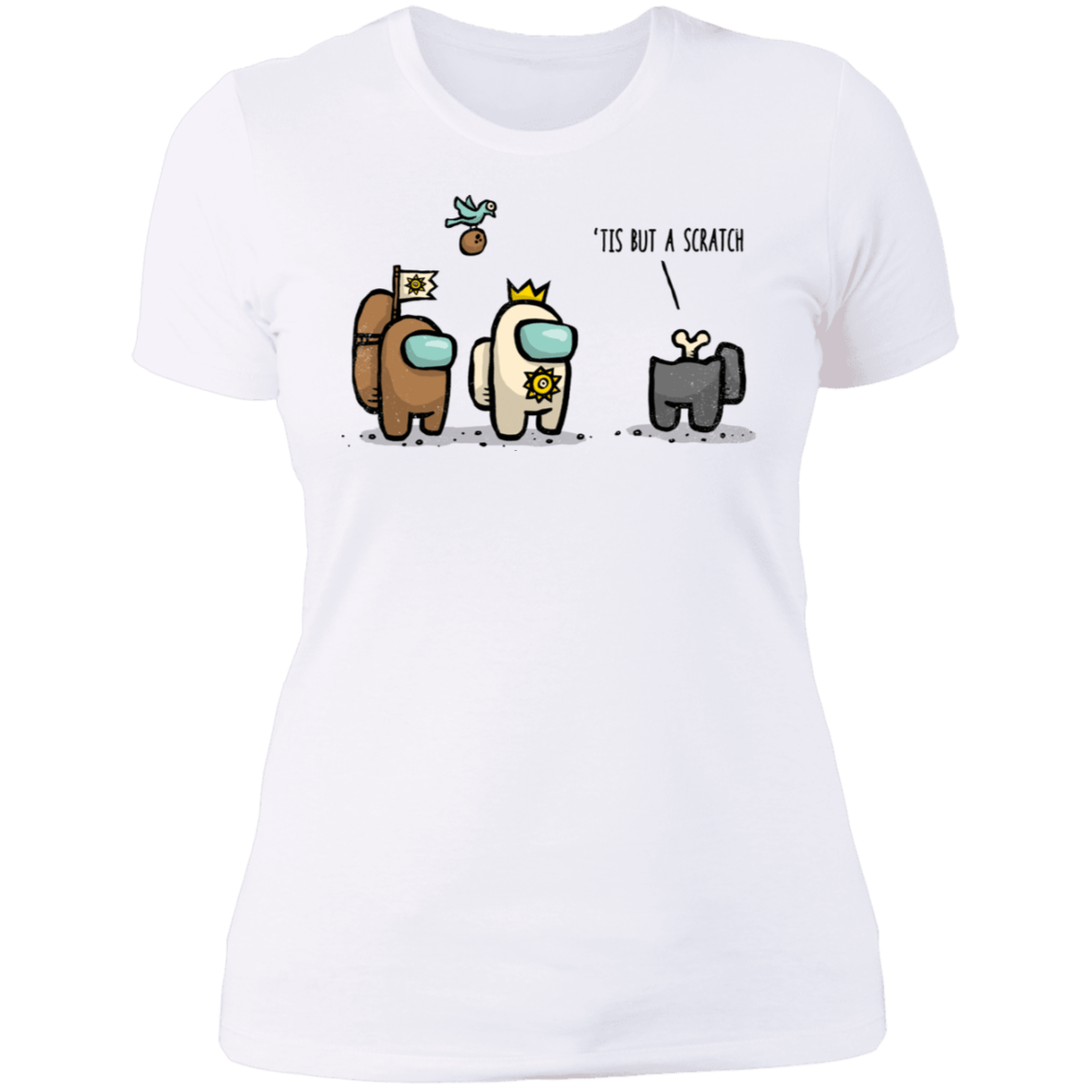 T-Shirts White / S Black Sus Women's Premium T-Shirt