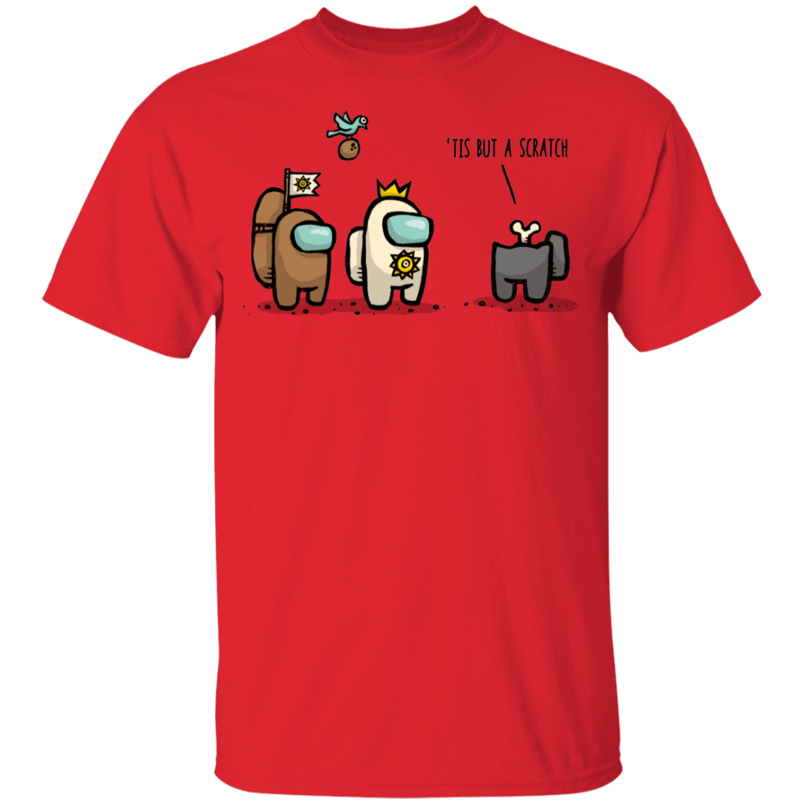 T-Shirts Red / YXS Black Sus Youth T-Shirt