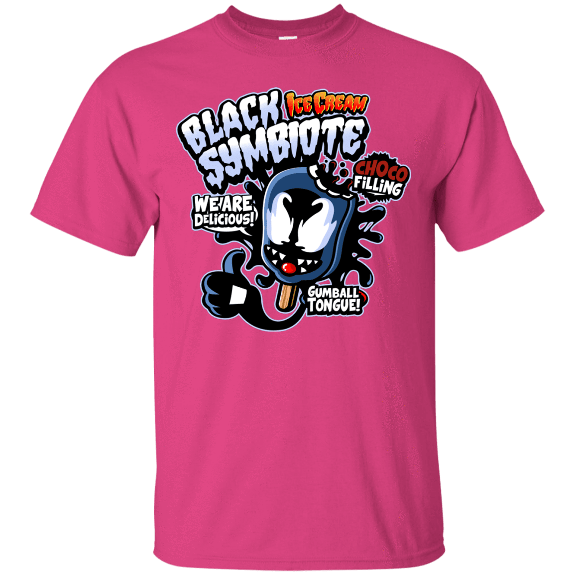 T-Shirts Heliconia / S Black Symbiote Ice Cream T-Shirt