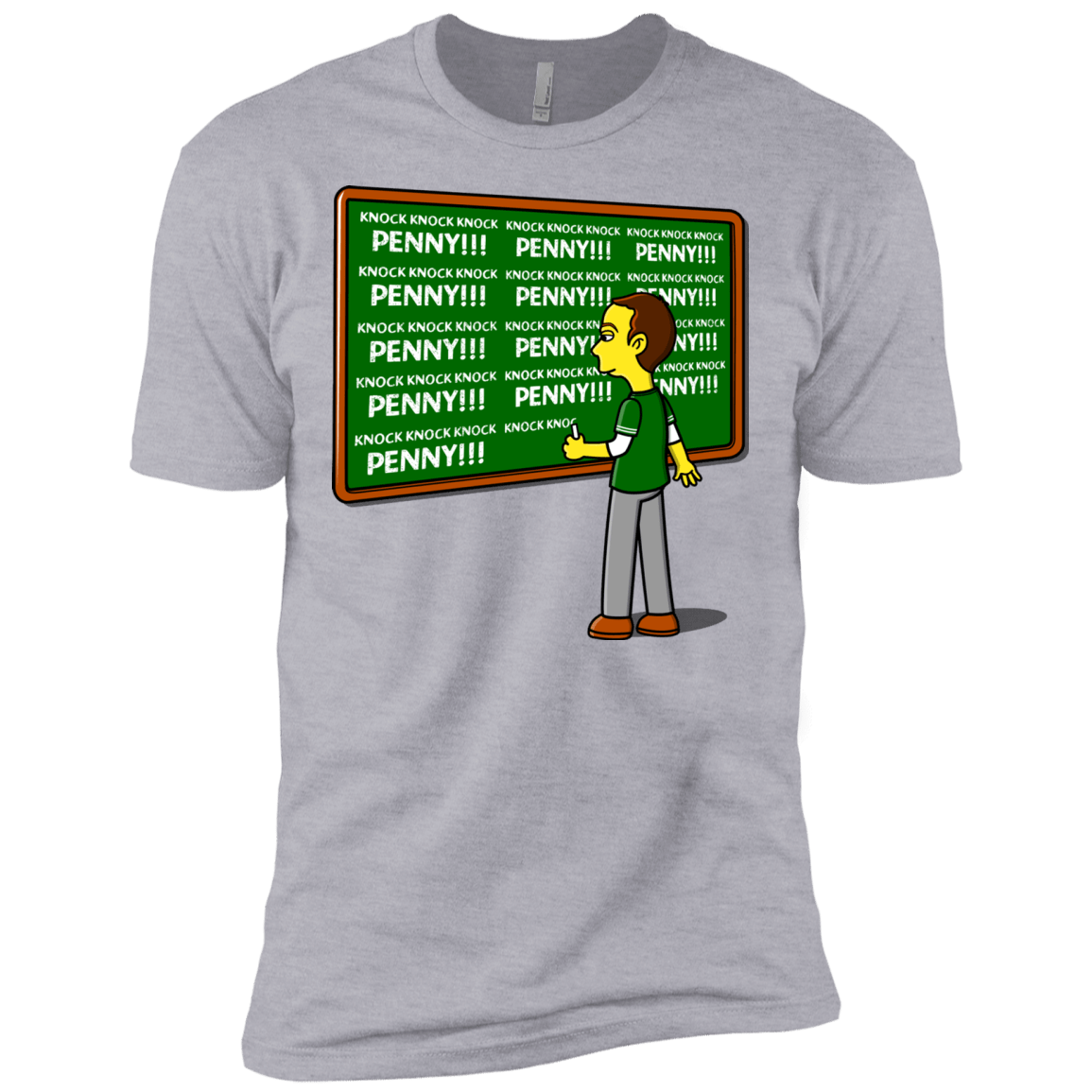 T-Shirts Heather Grey / X-Small Blackboard Theory Men's Premium T-Shirt