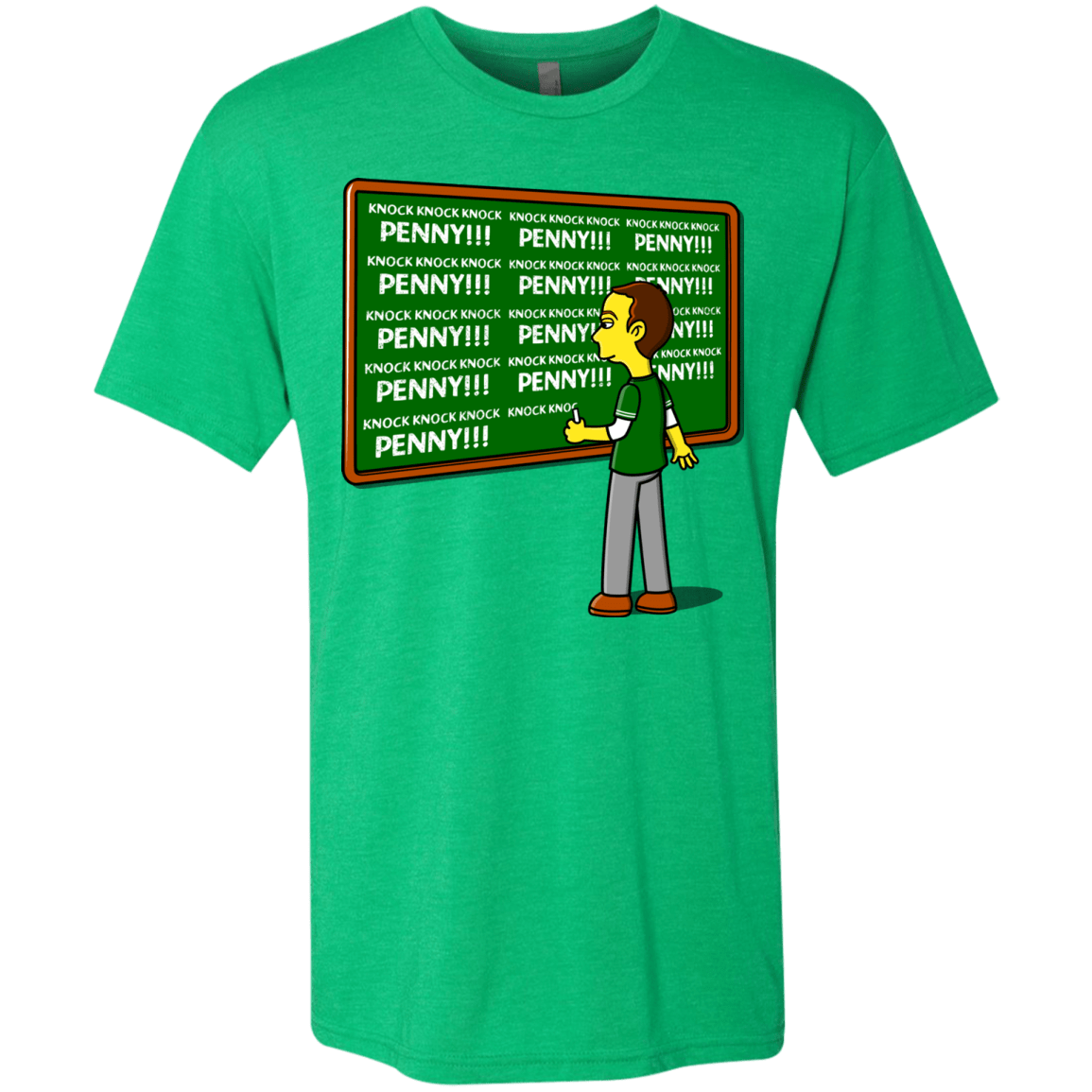 T-Shirts Envy / Small Blackboard Theory Men's Triblend T-Shirt