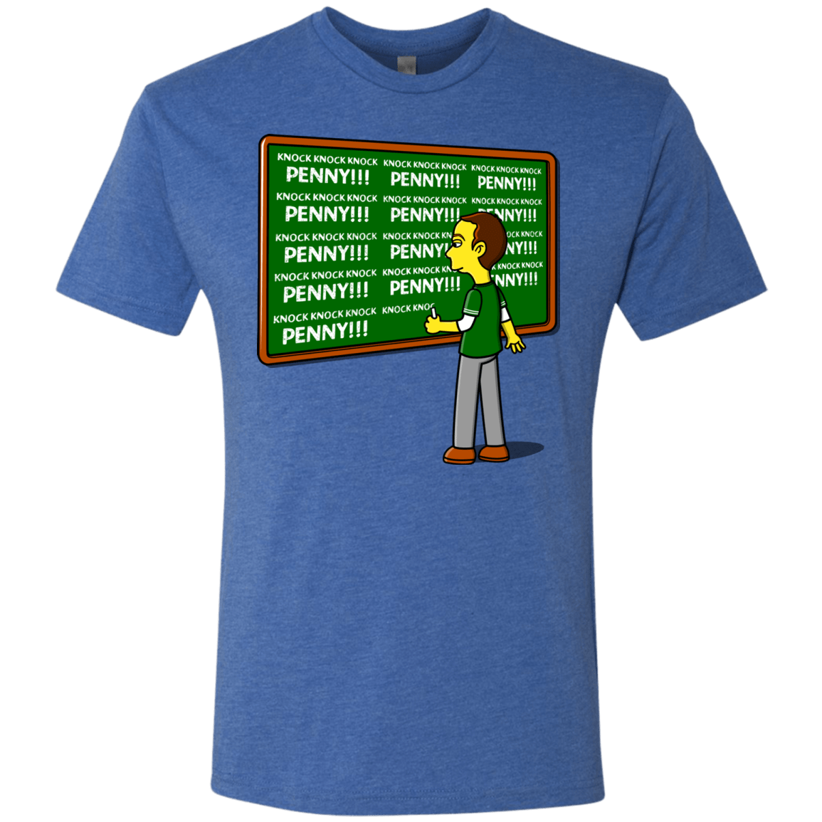 T-Shirts Vintage Royal / Small Blackboard Theory Men's Triblend T-Shirt