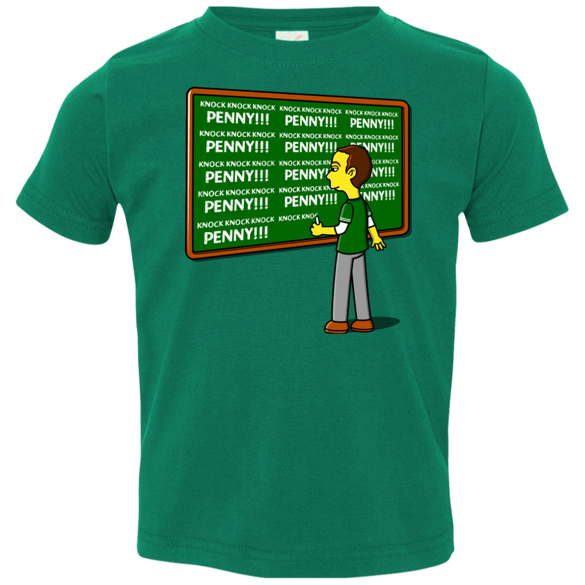 T-Shirts Kelly / 2T Blackboard Theory Toddler Premium T-Shirt