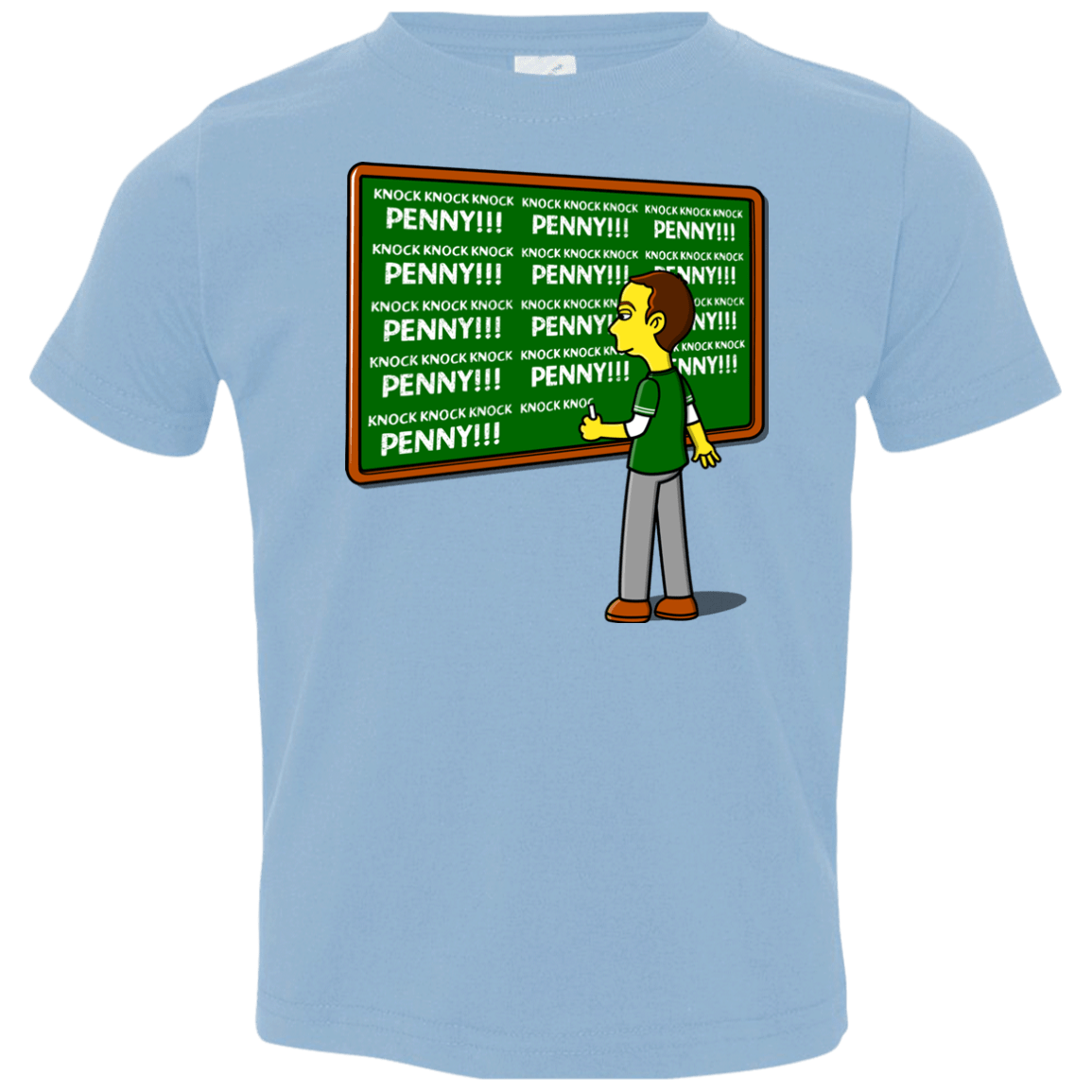 T-Shirts Light Blue / 2T Blackboard Theory Toddler Premium T-Shirt