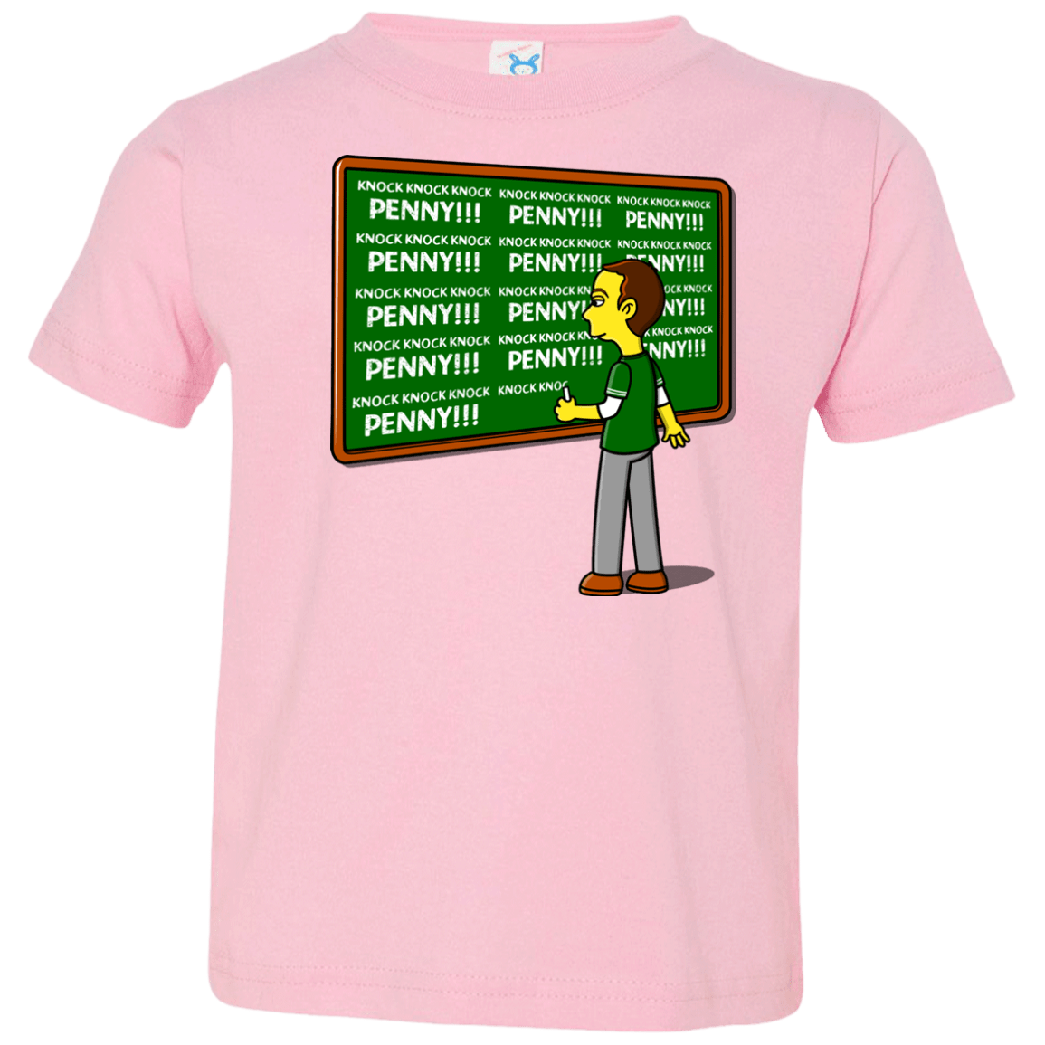 T-Shirts Pink / 2T Blackboard Theory Toddler Premium T-Shirt