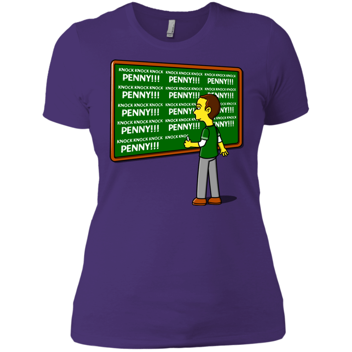 T-Shirts Purple / X-Small Blackboard Theory Women's Premium T-Shirt