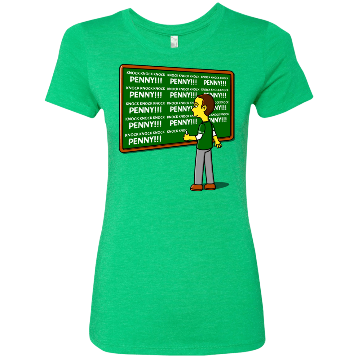 T-Shirts Envy / Small Blackboard Theory Women's Triblend T-Shirt